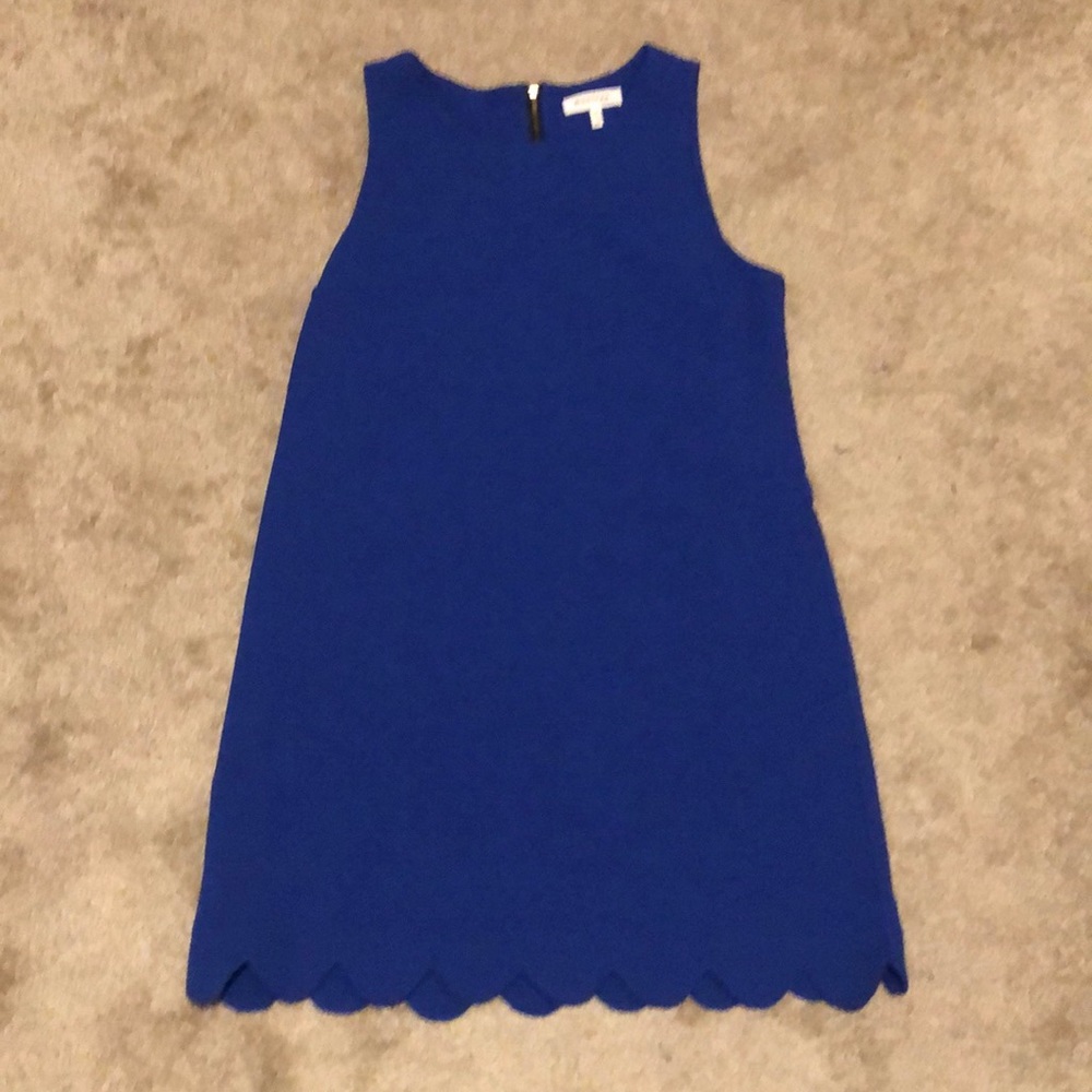 Tank Top Scalloped Dress